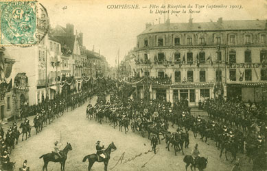 Alliance Franco-Russe Compiègne 1901