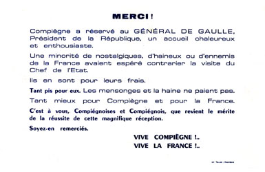 Jean Legendre et le général de Gaulle
