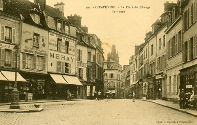 Place du Change Compiègne