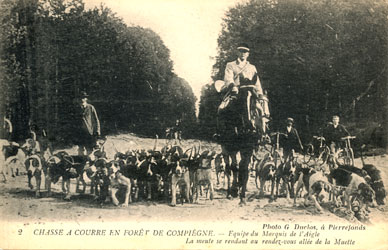 Carrefour de la Muette Forêt de Compiègne