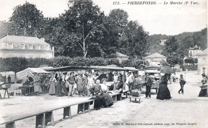 Marché de Pierrefonds