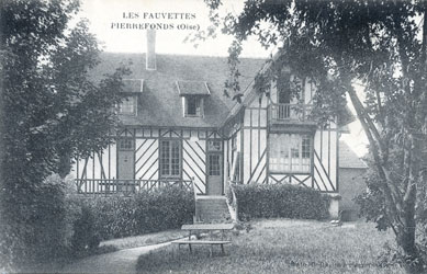 La villa Les Fauvettes Pierrefonds
