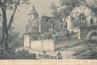 Ruines des Célestins de Saint-Pierre en Chastres