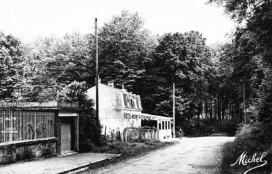 Auberge du Mont Saint-Pierre Vieux-Moulin 1953