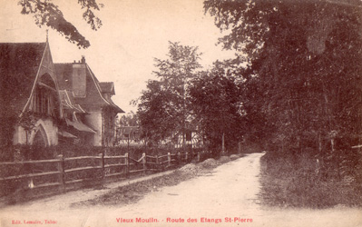 La Chaumine route des étangs Vieux-Moulin