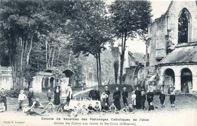 Goûter des Colons aux ruines de Sainte-Croix Offemont