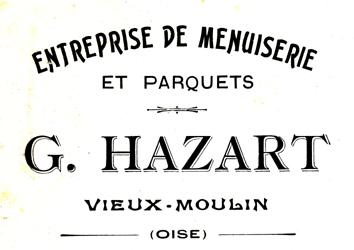 Gaston Hazart Vieux-Moulin Oise