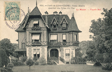 Villa Le Manoir Vieux-Moulin Oise