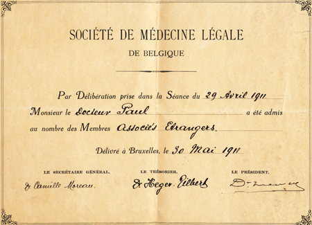 Société de Médecine Légale de Belgique