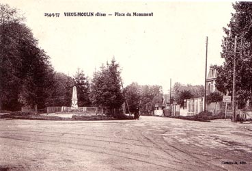 Le monument aux morts Vieux-Moulin Oise