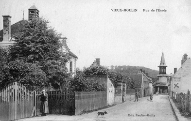 Rue de l eglise Vieux-Moulin